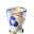 Full Recycle Bin Icon 32x32 png